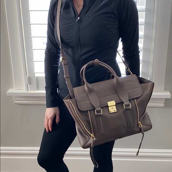 3.1 Phillip Lim Pashli medium satchel taupe - Picture 8 of 8